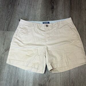 Old Navy Khaki Everyday Shorts size 10